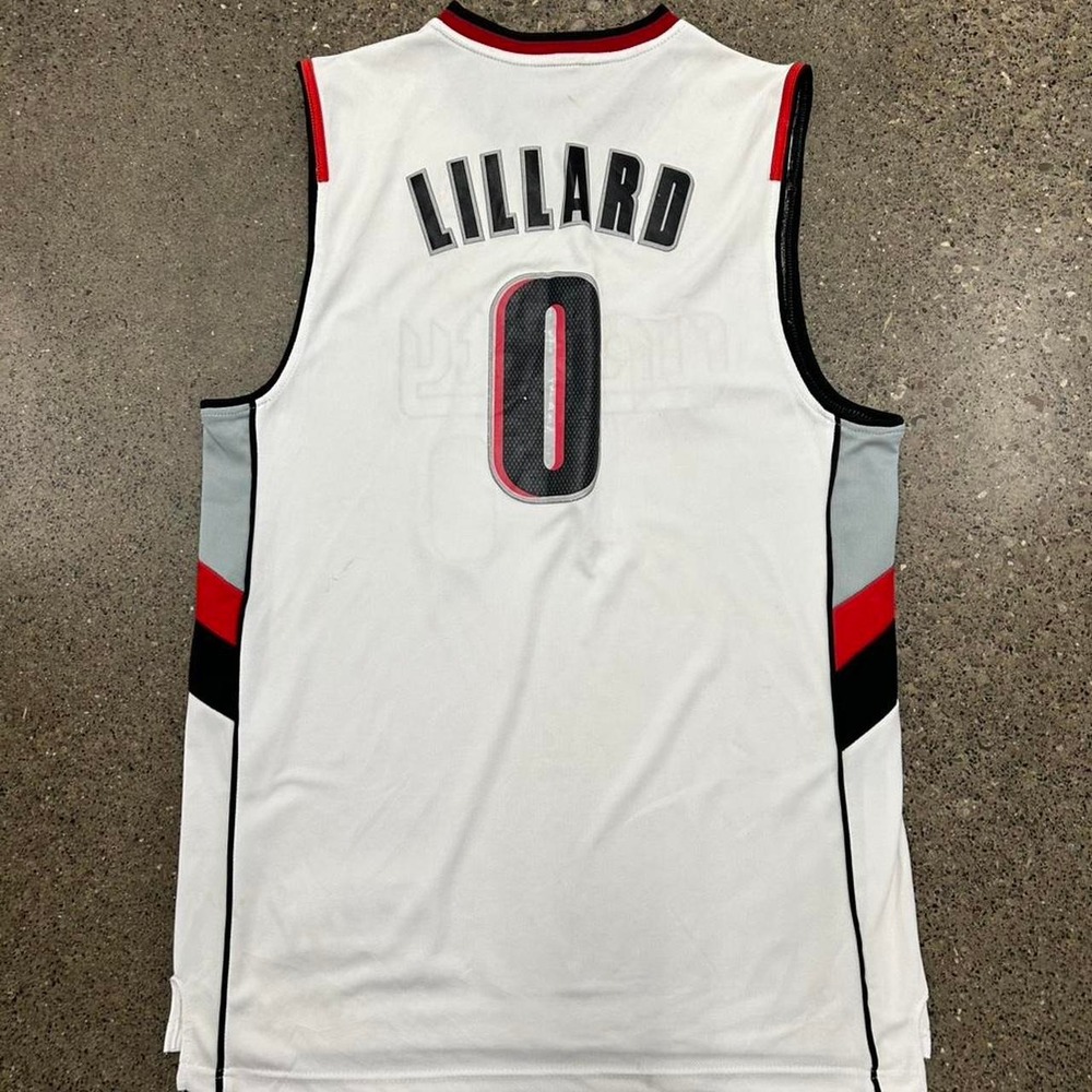 Adidas NBA Portland Trailblazers Damian Lillard RIP CITY ALT Jersey (Size XXL) - Picture 2 of 5